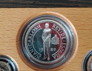 Lote 5 Monedas 500 Aniversario Descubrimiento