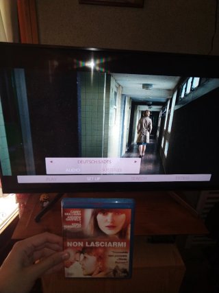 Non Lasciarmi blu ray film Andrew Garfield