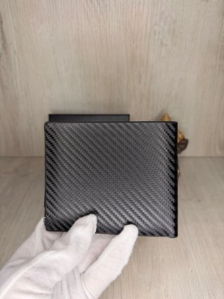 Portafoglio Audi fibra di carbonio