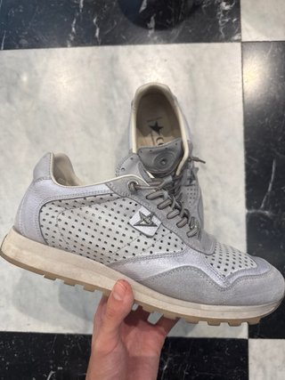 Zapatos Cetti Piel Gris