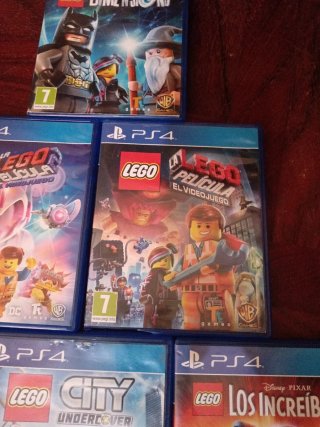 Pack 6 Juegos Lego PS4