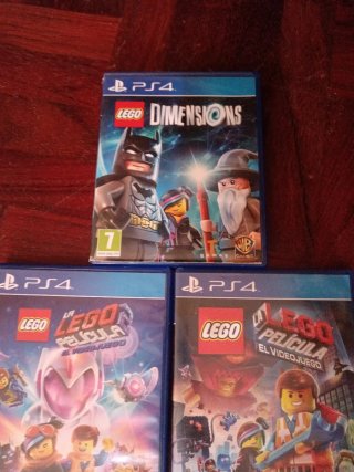 Pack 6 Juegos Lego PS4