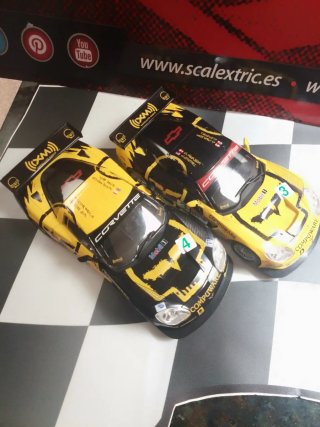 2 Coches Slot Corvette digital precio x coche
