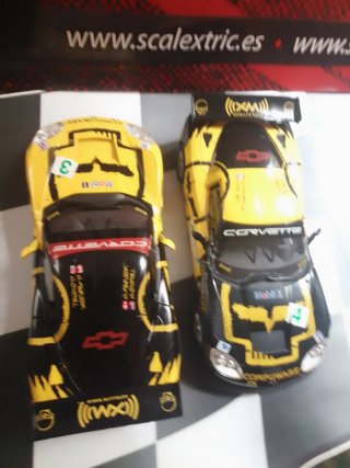 2 Coches Slot Corvette digital precio x coche