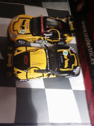 2 Coches Slot Corvette digital precio x coche