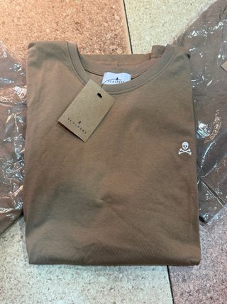 Camiseta Scalpers Marrón Talla L