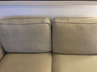 Sofá 3 plazas Ikea beige/gris