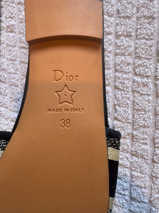 Ciabatte Christian Dior Dway Tg. 38