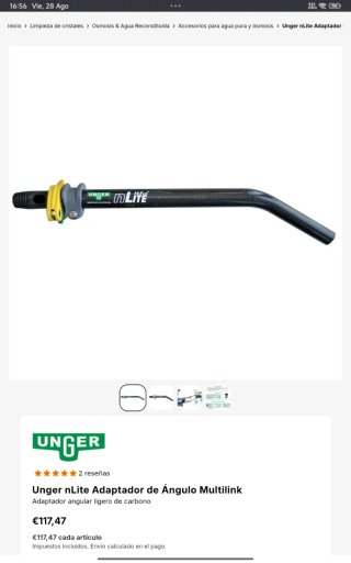 1 Pértiga Unger nLITE One 6,40m. TODO POR 180 €