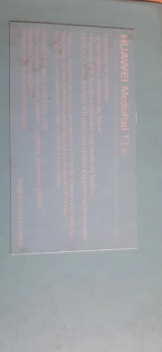 Tablet Huawei MediaPad T3 10 ARGENTO