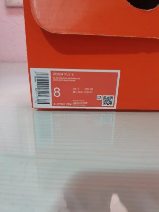 Nike Zoom Fly 4 Negro/Rosa