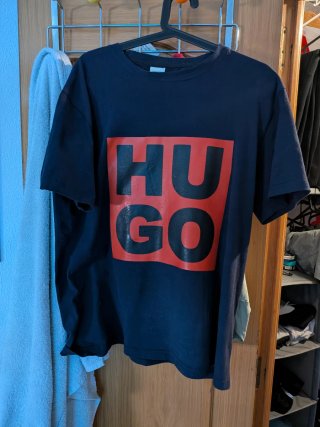Camiseta HUGO Negra Talla M