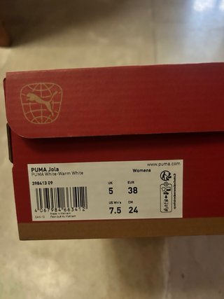 Puma Jola 38 sin estrenar con caja