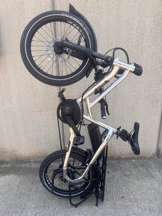 Bici Eléctrica Tern HSD S+ Plata