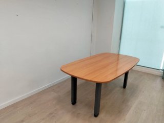 Mesa Escritorio Academia Madera y Metal