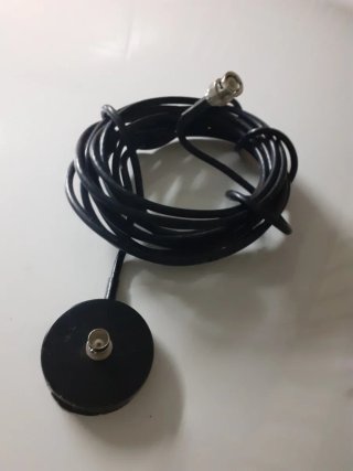 Cable BNC para soporte de emisora.imantado