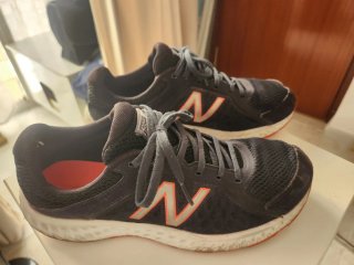 Zapatillas New Balance Moradas Naranja