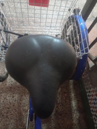 Bicicleta azul de tres ruedas Rueda 24-2.125