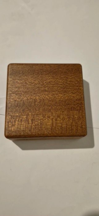 Expositor Monedas 1 Onza Madera y Cristal,de iman