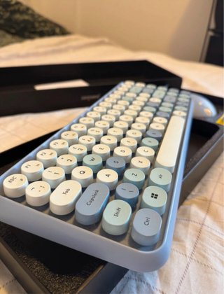 Teclado e Rato Retro