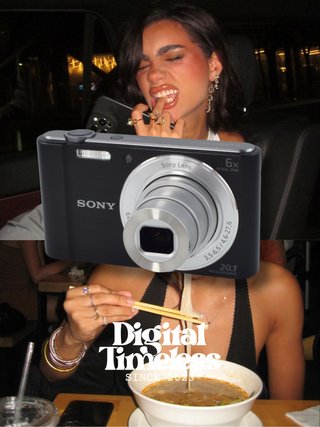 Sony Cyber-shot DSC-W810 Cámara Digital Negra
