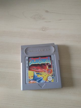 Solar Striker Nintendo Game Boy DMG-SS-ESP-1