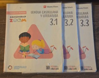 Libros 3 primaria Vicens Vives "Comunidad Zoom"