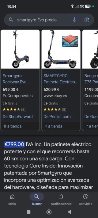 Smargiro Evo Patinete Eléctrico