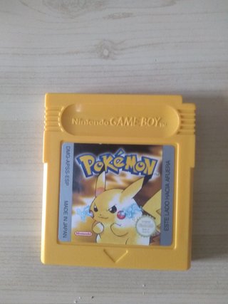 Pokémon Amarillo Game Boy Nintendo DMG-APSS-ESP