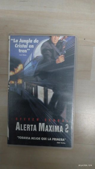 Lote 5 Películas VHS Acción/Suspense