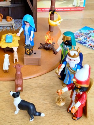 PLAYMOBIL BELÉN 5588 COMPLETO+REYES MAGOS+EXTRAS