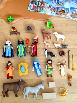 PLAYMOBIL BELÉN 5588 COMPLETO+REYES MAGOS+EXTRAS