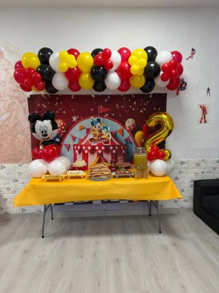 Sala de  cumpleaños todas las edades