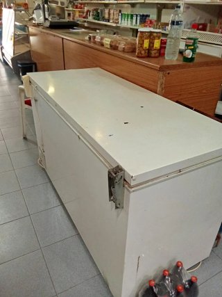 Congelador horizontal blanco