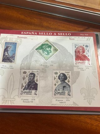 Colección de sellos España Sello a Sello