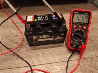 Batería Moto BS BTZ10S 12V 9Ah