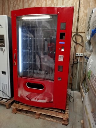 Máquina Expendedora Vending Roja