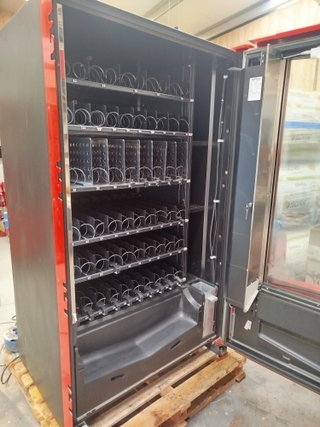 Máquina Expendedora Vending Roja