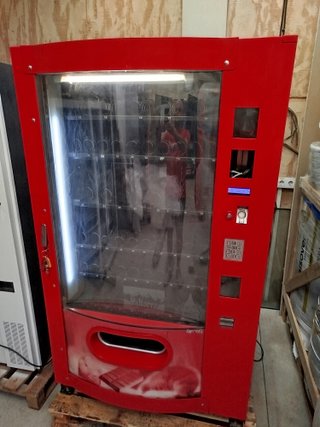 Máquina Expendedora Vending Roja