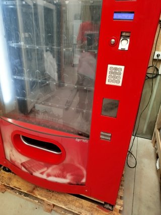 Máquina Expendedora Vending Roja