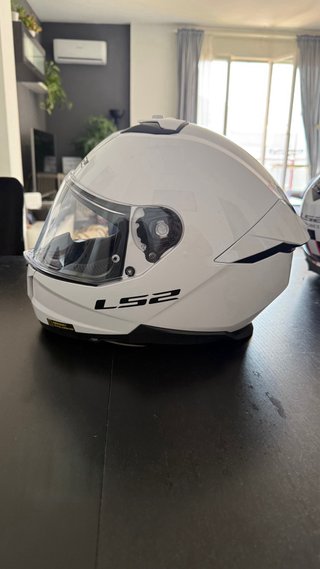 Casco LS2 Stream II Talla M Blanco