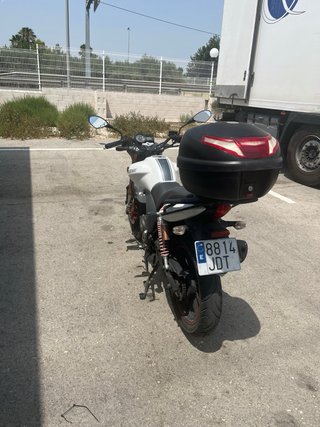 Keeway RK V 125 Naked Blanca/Gris