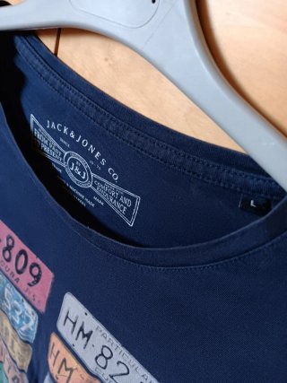 Camiseta Jack & Jones Estampada Talla L