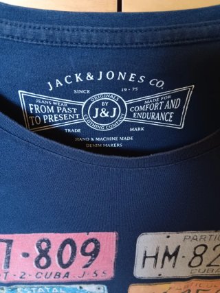 Camiseta Jack & Jones Estampada Talla L