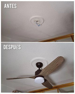 INSTALADOR DE VENTILADORES DE TECHO