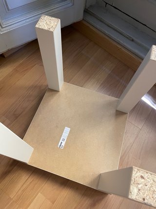 Mesa auxiliar blanca Ikea Lack