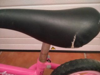 Bicicleta sin pedales Chicco rosa