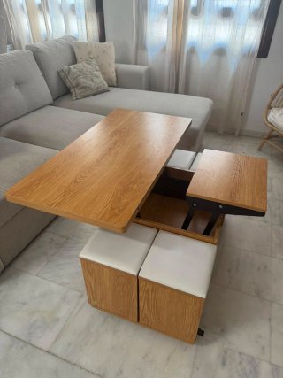 Mesa elevable multifuncional