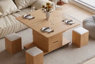 Mesa elevable multifuncional