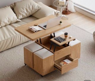Mesa elevable multifuncional